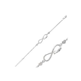 Gumush BR0460141 Taşlı Gümüş Bileklik
