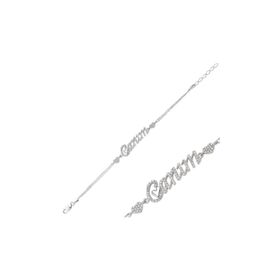Gumush BR0460143 Taşlı Gümüş Bileklik