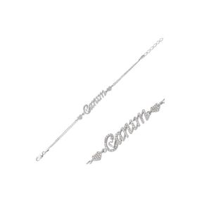 Gumush BR0460143 Taşlı Gümüş Bileklik
