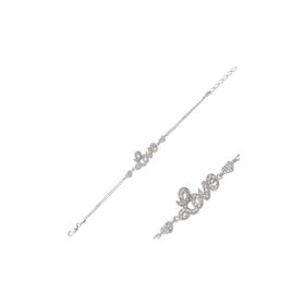 Gumush BR0460145 Taşlı Gümüş Bileklik