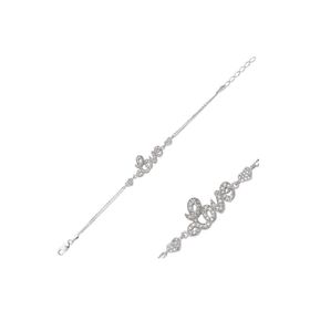 Gumush BR0460145 Taşlı Gümüş Bileklik