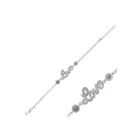 Gumush BR0460146 Taşlı Gümüş Bileklik