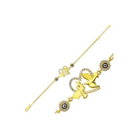 Gumush BR0460175 Taşlı Gümüş Bileklik