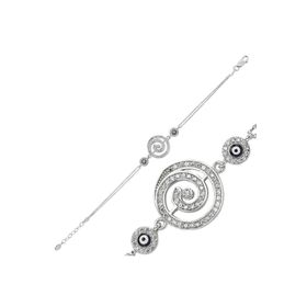 Gumush BR0460176 Taşlı Gümüş Bileklik
