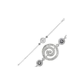 Gumush BR0460176 Taşlı Gümüş Bileklik