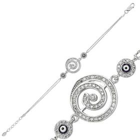 Gumush BR0460176 Taşlı Gümüş Bileklik