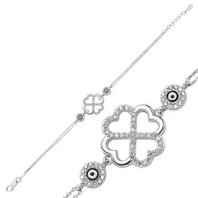 Gumush BR0460177 Taşlı Gümüş Bileklik