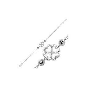 Gumush BR0460177 Taşlı Gümüş Bileklik