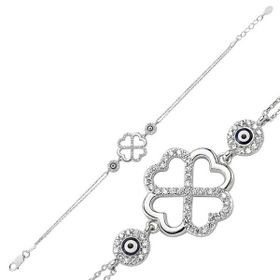 Gumush BR0460177 Taşlı Gümüş Bileklik