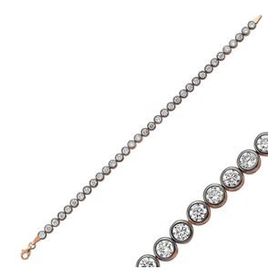 Gumush BR0460221 Su Yolu Gümüş Kadın Bileklik