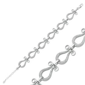 Gumush BR0460249 Lale Gümüş Kadın Bileklik