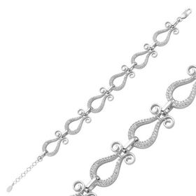 Gumush BR0460249 Lale Gümüş Kadın Bileklik