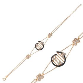 Gumush BR0460280 Kelebek Gümüş Kadın Bileklik