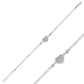 Gumush BR0460308 Kalpli Gümüş Kadın Bileklik