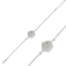 Gumush BR0460310 Papatya Gümüş Kadın Bileklik