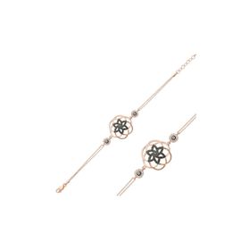 Gumush BR0460322 Yaşam Çiçeği Gümüş Kadın Bileklik