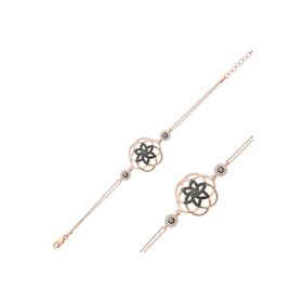 Gumush BR0460322 Yaşam Çiçeği Gümüş Kadın Bileklik
