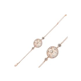 Gumush BR0460323 Yaşam Çiçeği Gümüş Kadın Bileklik