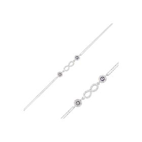 Gumush BR0460389 Sonsuzluk Aşkım Gümüş Kadın Bileklik