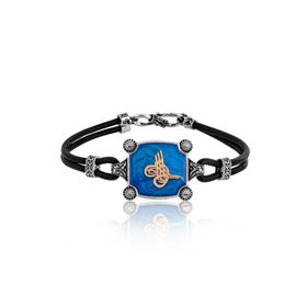 Gumush BR0460572 Tuğralı Gümüş Erkek Bileklik