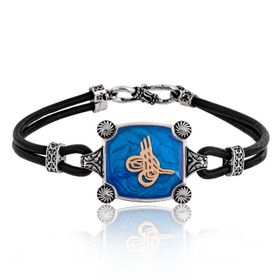 Gumush BR0460572 Tuğralı Gümüş Erkek Bileklik
