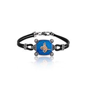 Gumush BR0460572 Tuğralı Gümüş Erkek Bileklik