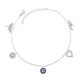 Gumush BR0460593 Gümüş Şans Kadın Halhal