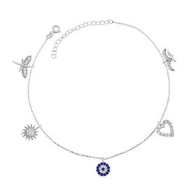 Gumush BR0460593 Gümüş Şans Kadın Halhal