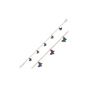Gumush BR0460626 Kelebek Gümüş Kadın Bileklik