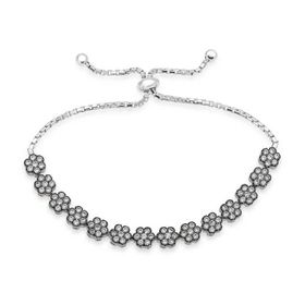 Gumush BR0460657 Papatya Bayan Gümüş Kadın Bileklik