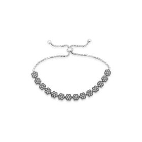 Gumush BR0460657 Papatya Bayan Gümüş Kadın Bileklik