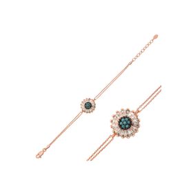 Gumush BR0460657 Papatya Bayan Gümüş Kadın Bileklik