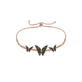 Gumush BR0460666 Kelebek Asansör Gümüş Bileklik