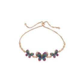 Gumush BR0460670 Kelebekli Asansör Gümüş Bileklik