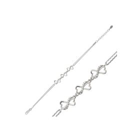 Gumush BR0460676 Kalpli Sonsuzluk Gümüş Bileklik