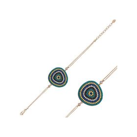 Gumush BR0460690 Rose Damla Nazar Gümüş Kadın Bileklik