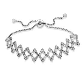Gumush BR0460699 Asansörlü Baget Taşlı Gümüş Kadın Bileklik