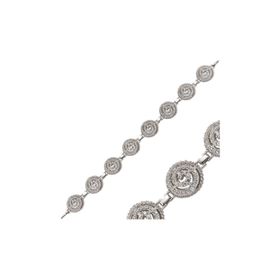 Gumush BR0470160 Beyaz Gümüş Bileklik