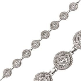 Gumush BR0470160 Beyaz Gümüş Bileklik