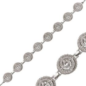 Gumush BR0470160 Beyaz Gümüş Bileklik