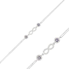Gumush BRC47066008 Gümüş Bileklik