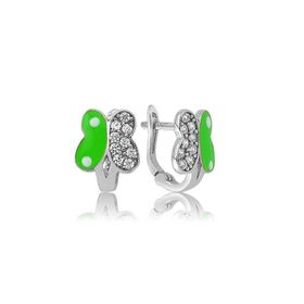 Gumush EA1160001 Taşlı Gümüş Küpe