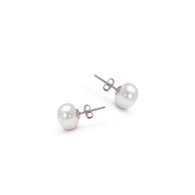 Gumush EA1160034 Gümüş Çivili İnci Küpe