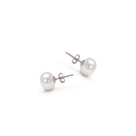 Gumush EA1160034 Gümüş Çivili İnci Küpe