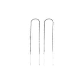 Gumush EA1160039 Gümüş Zincirli Küpe