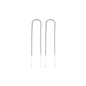 Gumush EA1160039 Gümüş Zincirli Küpe