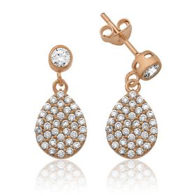 Gumush EA1160194 Gümüş Damla Küpe
