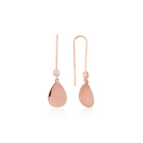 Gumush EA1160203 Gümüş Sallantılı Damla Küpe