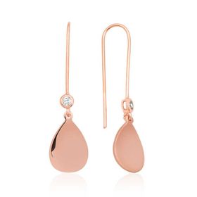 Gumush EA1160203 Gümüş Sallantılı Damla Küpe