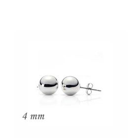 Gumush EA1160221 4 mm Gümüş Top Küpe